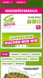 Mobile Screenshot of niederoesterreich.gruene.at