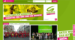 Desktop Screenshot of cms.gruene.at