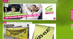 Desktop Screenshot of leobendorf.gruene.at