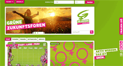 Desktop Screenshot of frauen.ooe.gruene.at