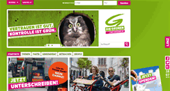 Desktop Screenshot of linz.gruene.at