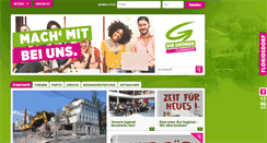 Desktop Screenshot of floridsdorf.gruene.at