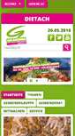 Mobile Screenshot of dietach.gruene.at