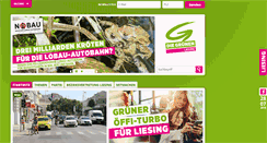 Desktop Screenshot of liesing.gruene.at