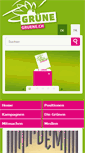 Mobile Screenshot of gruene.ch